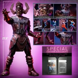 Hot toys The Fantastic Four Galactus Jumbo Sofvi Figure SPECIAL EDITION OPENED BOX, NEVER DISPLAY