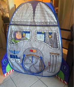 Buzz Lightyear Rocket Ship Pop Up Play Tent