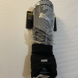 Puma shineguard and ankle socks