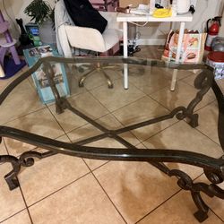 Big Glass Coffee Table