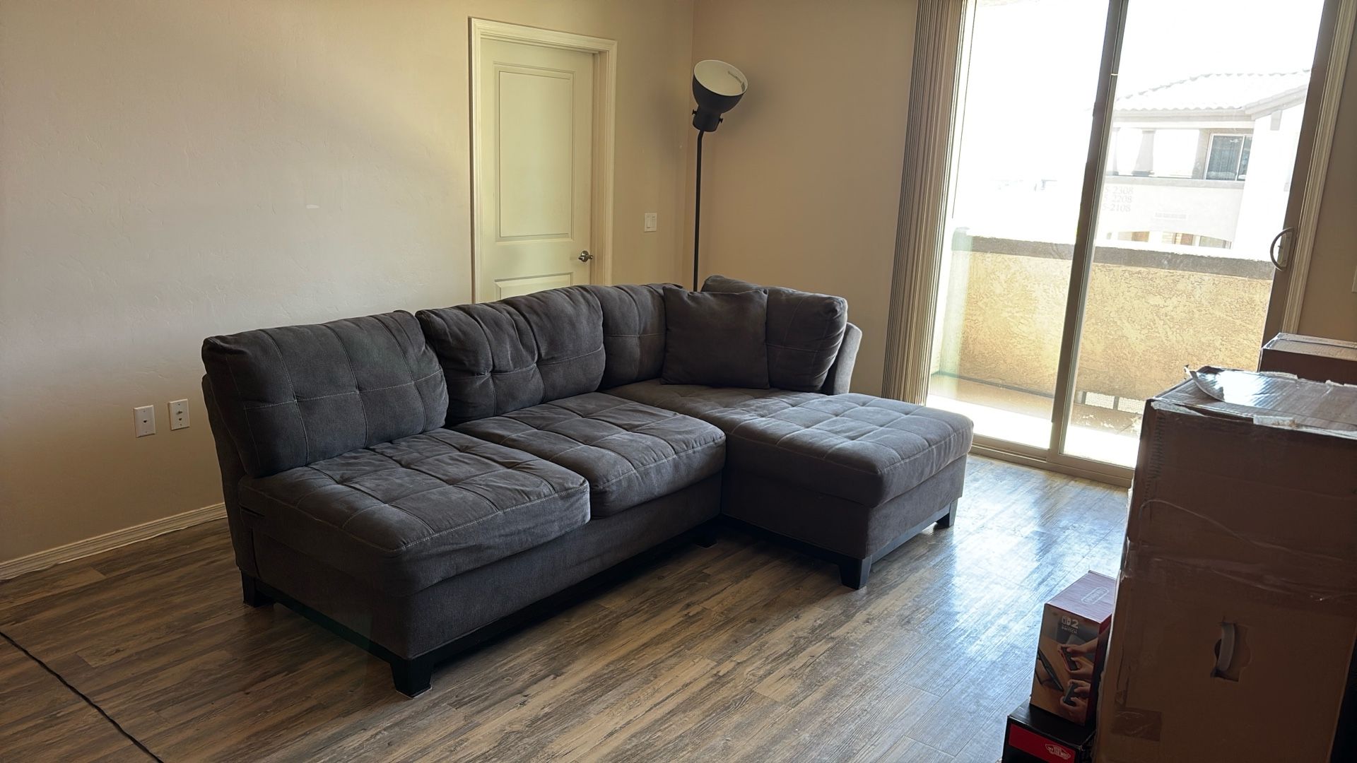 Wonderful Half Sectional For Sale!
