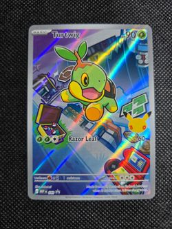 Turtwig Holo Pokémon Card MEP 040