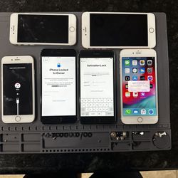 6 iPhones iPhone Lot