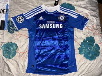 Chelsea 2012 UCL Final Drogba Retro Jersey