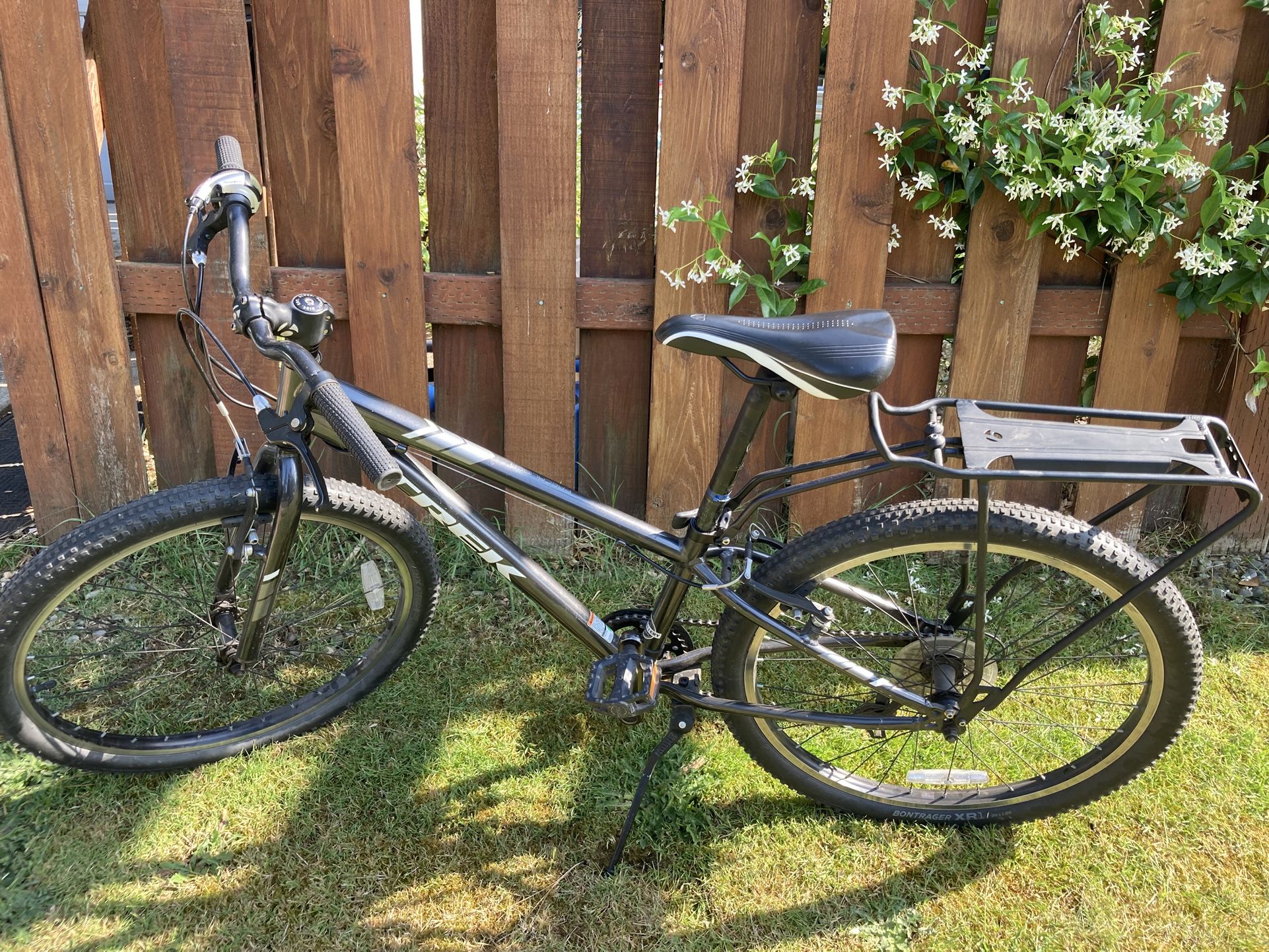 Kids Trek Mountain Bike W/rack