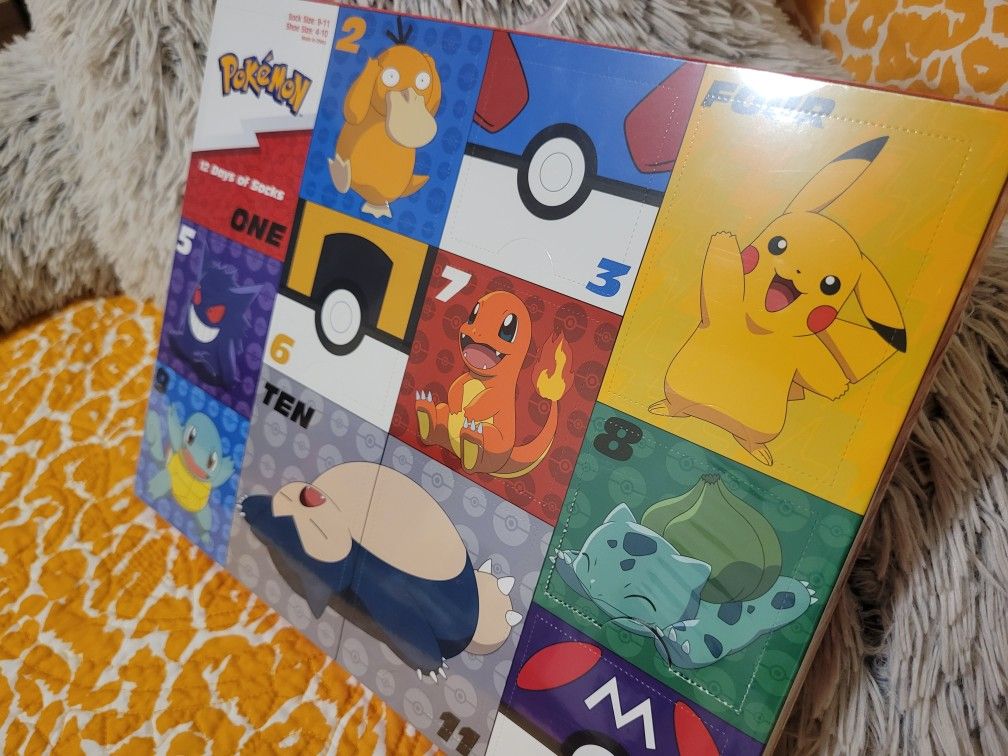 Pokémon Sock Advent Calendar