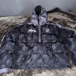 Glogang Arctic Half-Zip Puffer
