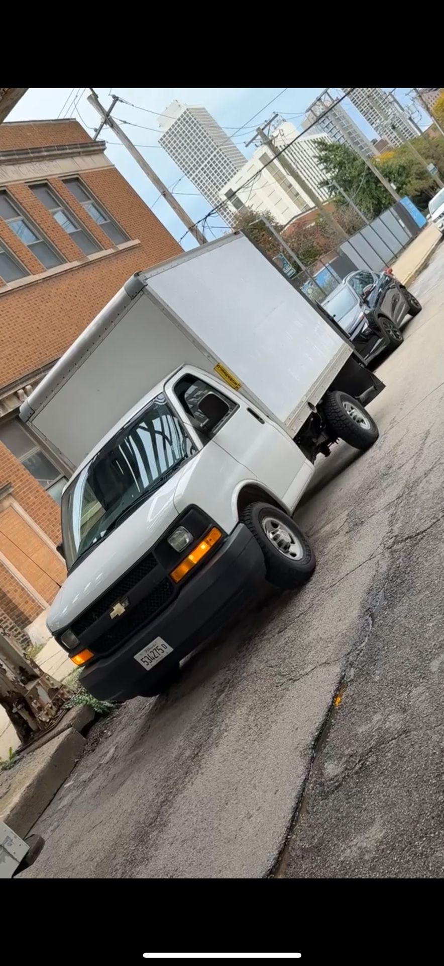 2016 Chevy 3500 Box Truck