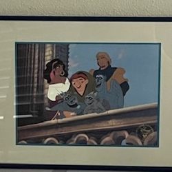 1997 Disney Store The Hunchback of Notre Dame Commemorative Lithograph