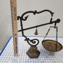 Vintage Brass Balance Scale MDXL Rare Find Made in Italy 