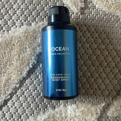 New Ocean Men’s Collection Bath & Body Works Body Spray 