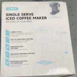 Single Serve Iced Coffee Maker