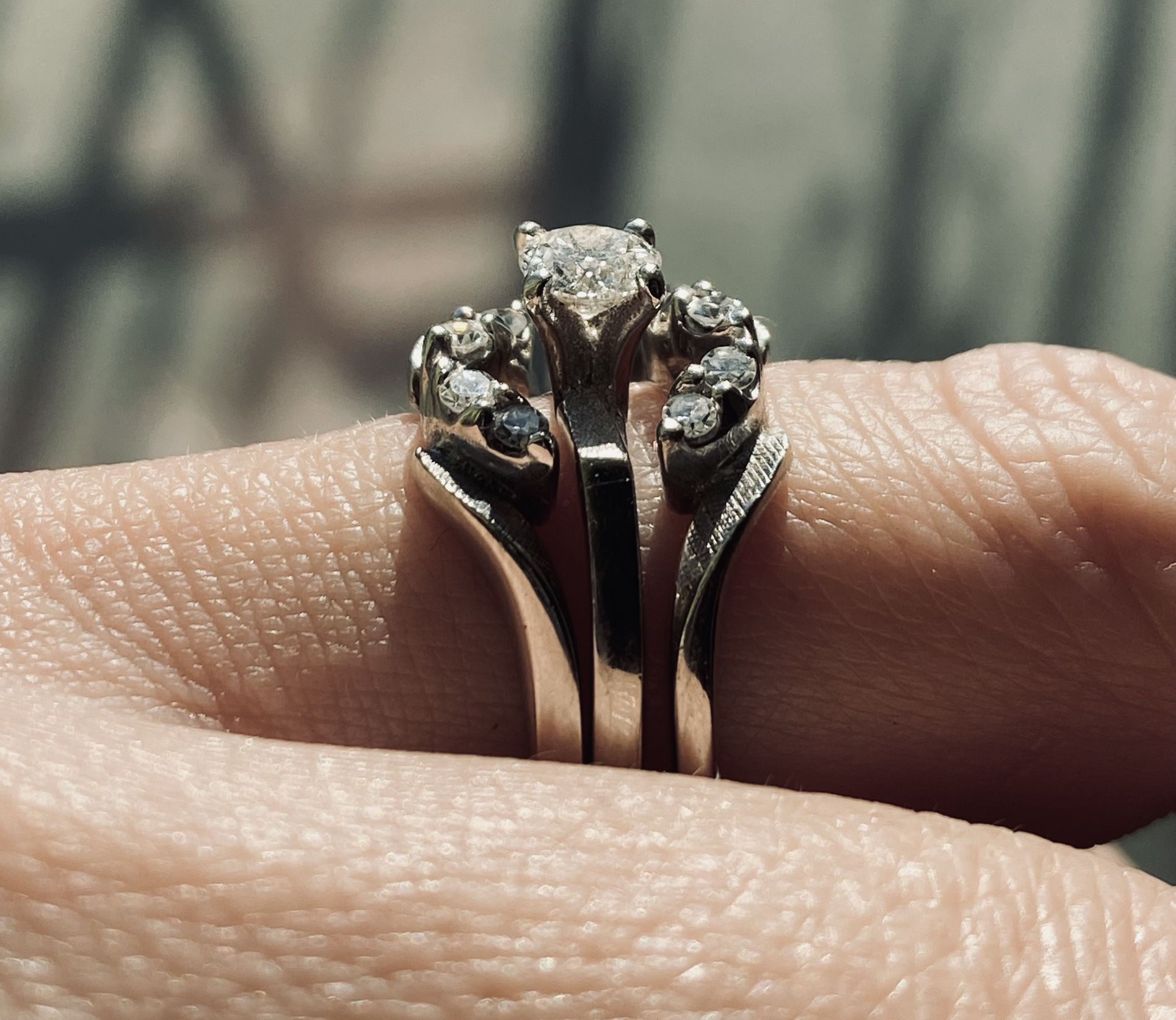 Vintage Engagement/ Wedding Ring Set