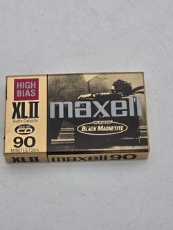 Maxell XLII 90 High Bias Type II Blank Audio Cassette Tape Japan NOS Sealed