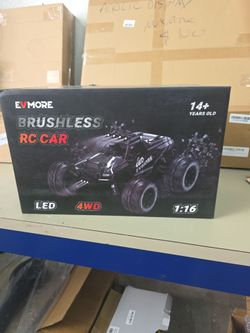 1:16 BRUSHLESS RC CAR - LED 4WD - 14+ YEARS OLD