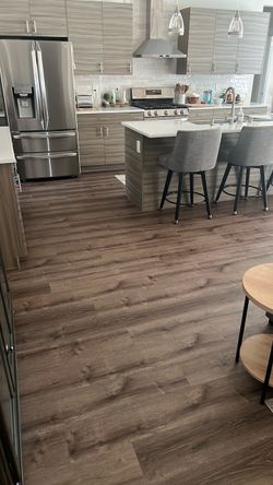 LVP Flooring 235 plus sq ft MSI Walnut Waves