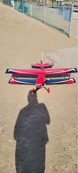 RC plane precision aerobatics bi plane amt 60