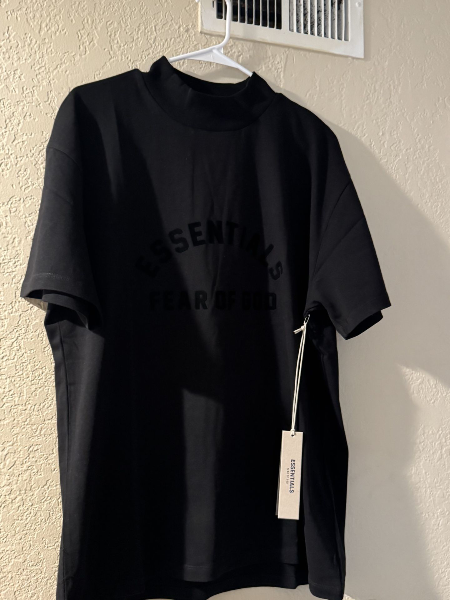 Essentials Jet Black Tee