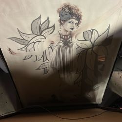 Large Sara Moon Framed Picture 