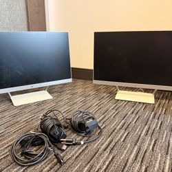 Two 23” HP Monitors 