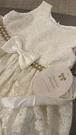 Brand New With Tags American Princess Fancy Ballroom Wedding Beautiful Girl’s Dress 