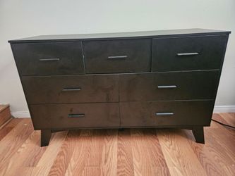 Black dresser