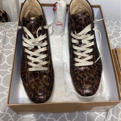 Rantus Flat Python Leo Red Bottoms 