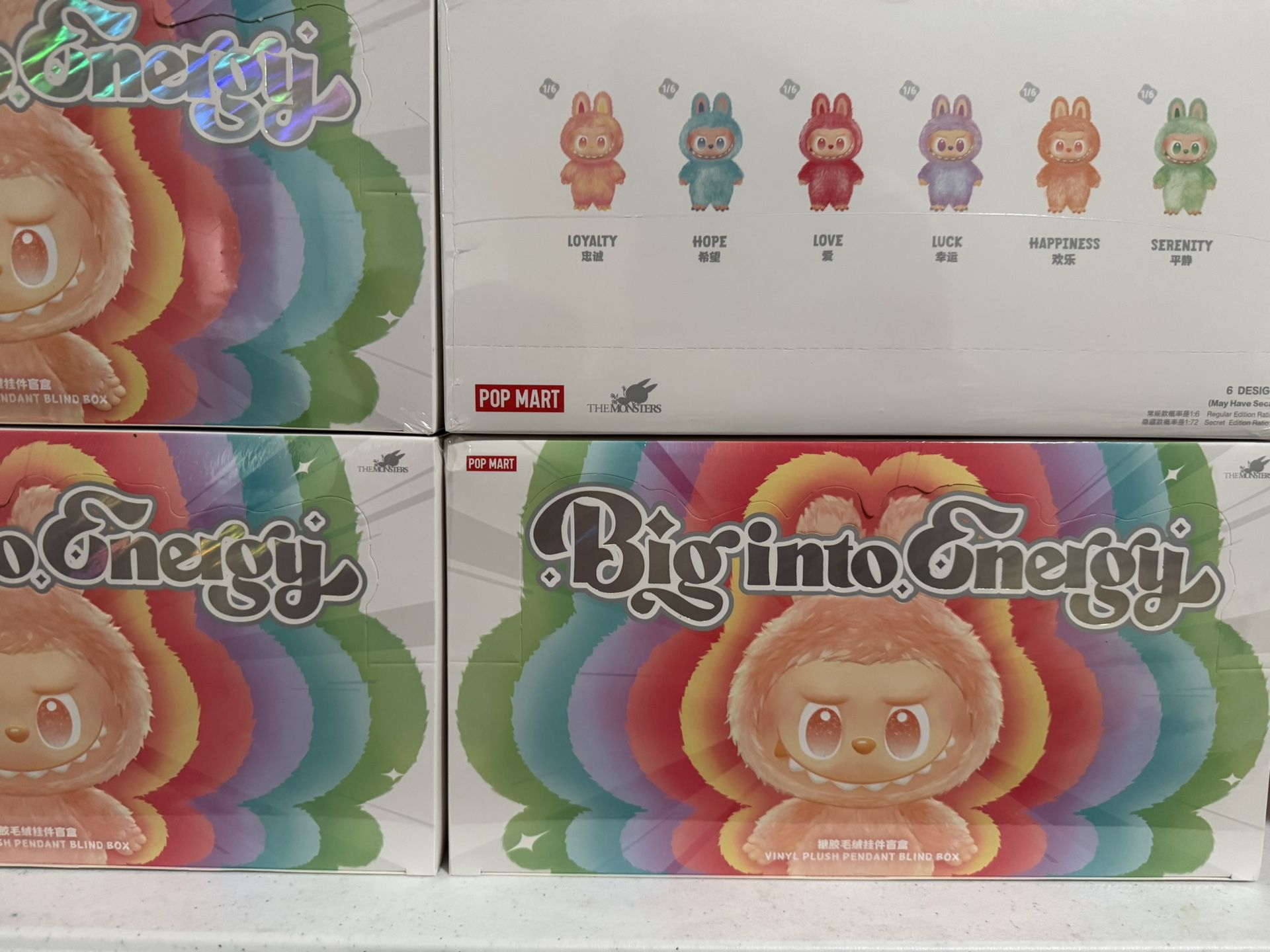 Authentic Pop Mart Labubu Big Into Energy 