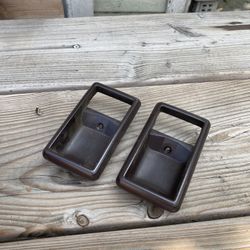 AE86 Maroon Door Handle Covers 