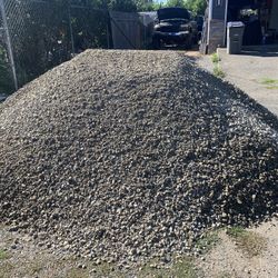 NEW driveway gravel! 12 cubic yards 1-1/4”-