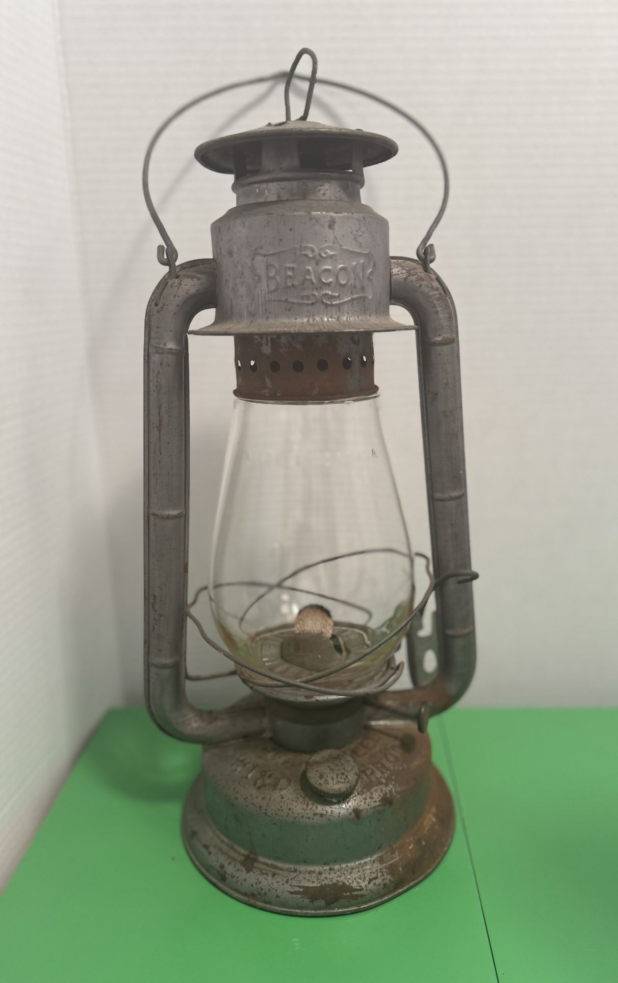 Vintage Beacon 16” Wind Proof Lantern Made In Canada