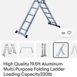 Folding Ladder Used But Works Perfect like the one pictured