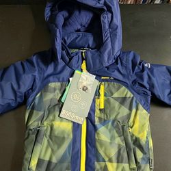 Kamik Jeremy CB Insulated Boys Winter Ski Snow Jacket Size 2 Kids