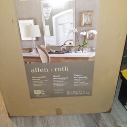 30×40 Brushed Nikcle ,beveled Edge Mirror