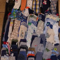 116 pc lot Baby Boy Clothes size 3-6, 6 months