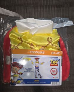 Brand New Toddler 3T /4T Jessie Disney Toy Story Cowboy Cowgirl Halloween Costume Youth Kids Boys Girls