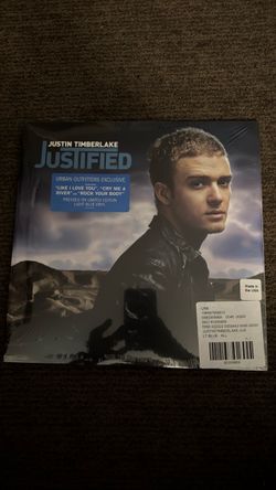 Justin Timberlake Justified Vinyl LP Urban Outfitters Exclusive