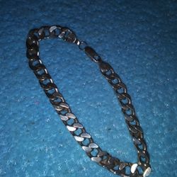 Sterling silver Bracelet.italy 17 Gram.8In