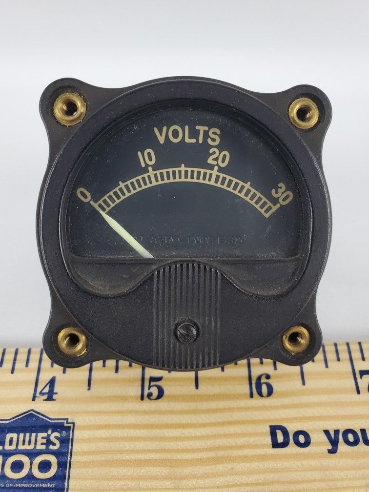 Aircraft Volt Gauge