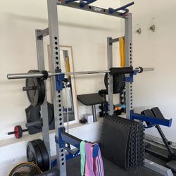 Bench/squat/pull-up Rack