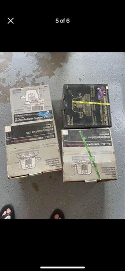 Polisher And Buffer Machines Good Condition