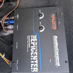 10" Subwoofer Mtx Thunder 9500 Amp And Epicenter 