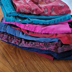 9 Pairs Of Girls Shorts