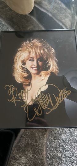 SIGNED Dolly Parton Photo