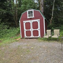 Red Wood Barn. 10× 20