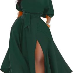 Elegant Off The Shoulder Dress