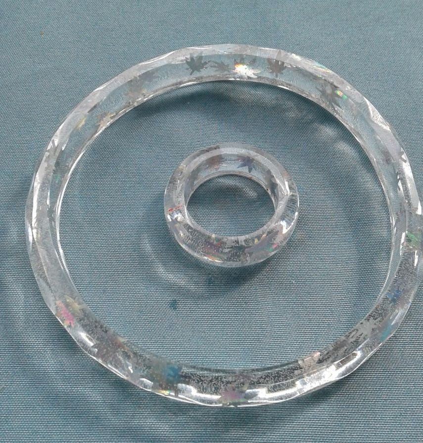 Glitter Bracelet And Ring