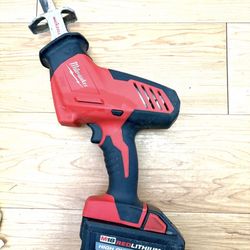 Milwaukee Hackzall + 18v 6.0 Battery