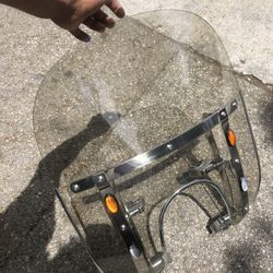 Quick Detach Windshield Harley Davidson 