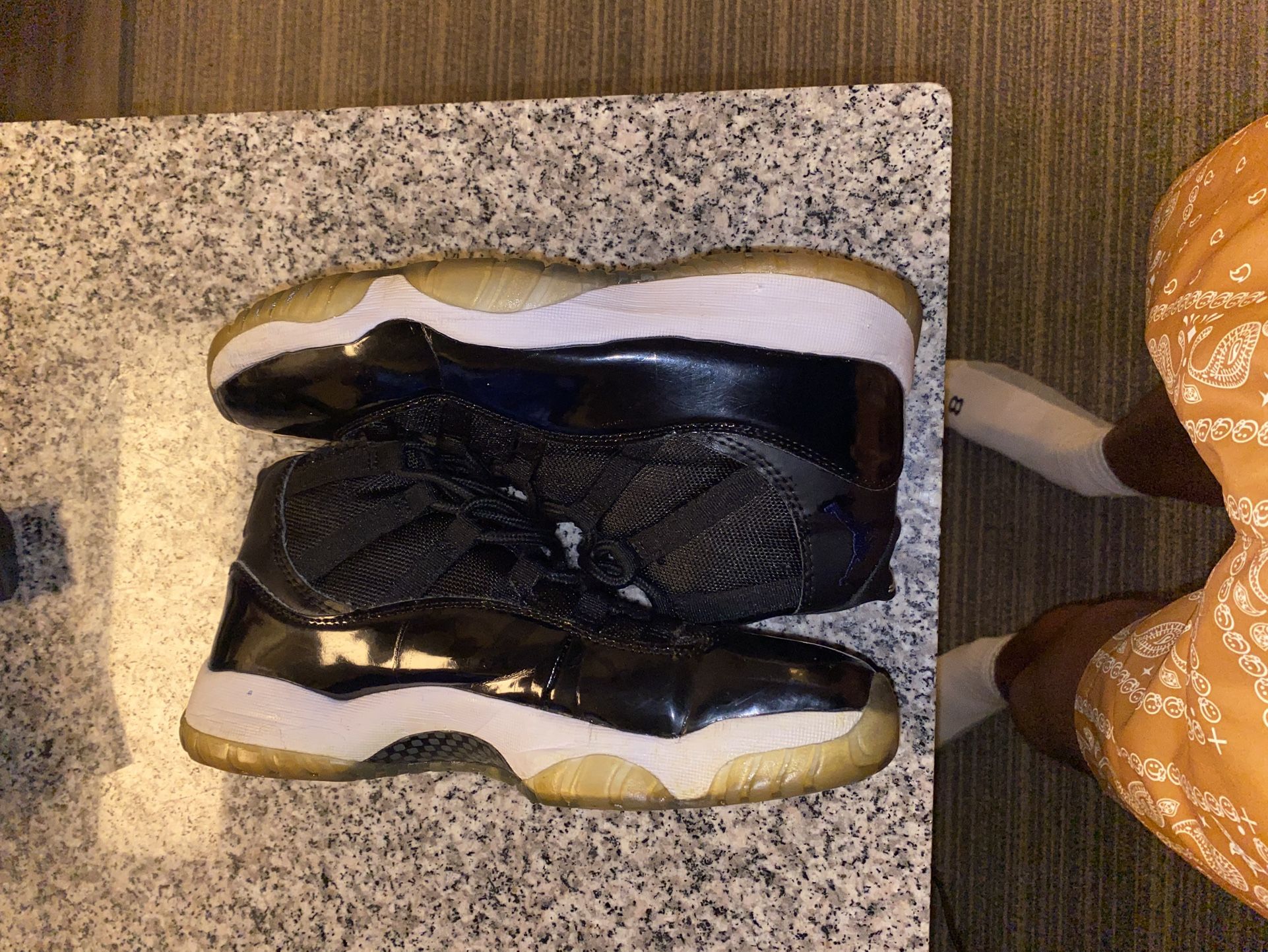 Used Space Jam Jordan 11s